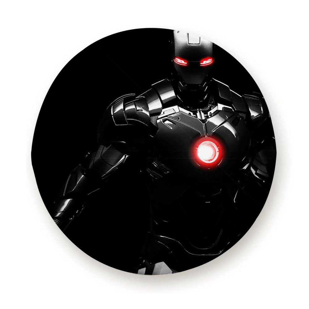 Iron Man Black Version Tire Cover