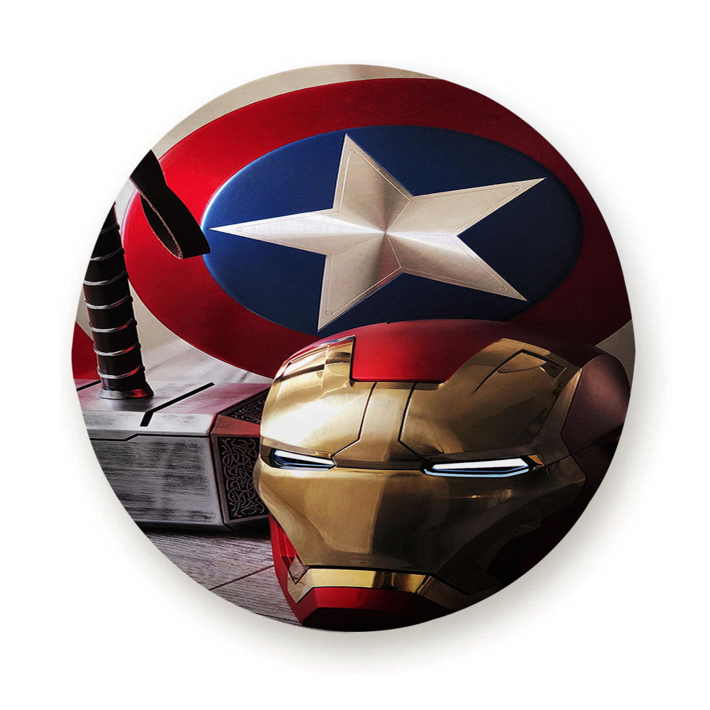 Iron Man Captain America Thor Tire Cover