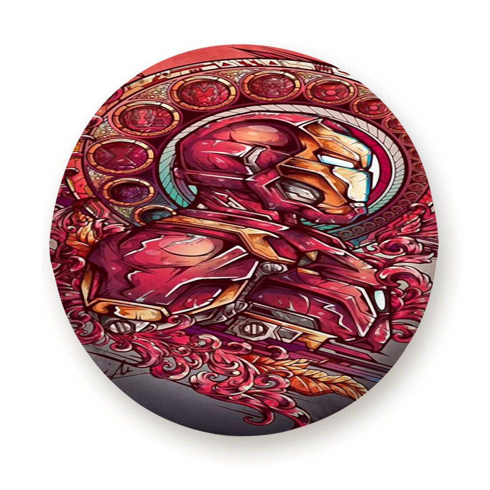 Iron Man Fancy Illustration Tire Cover