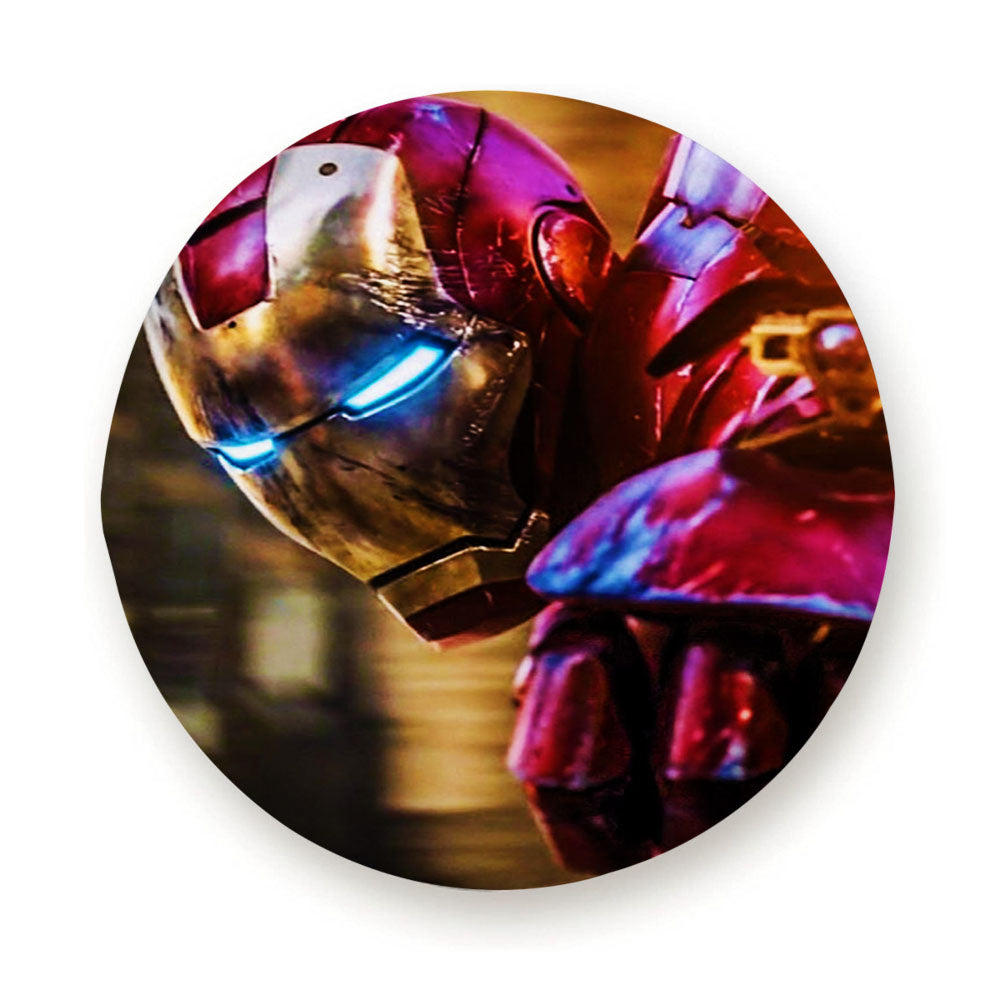 Iron Man Gun Shot Tire Cover