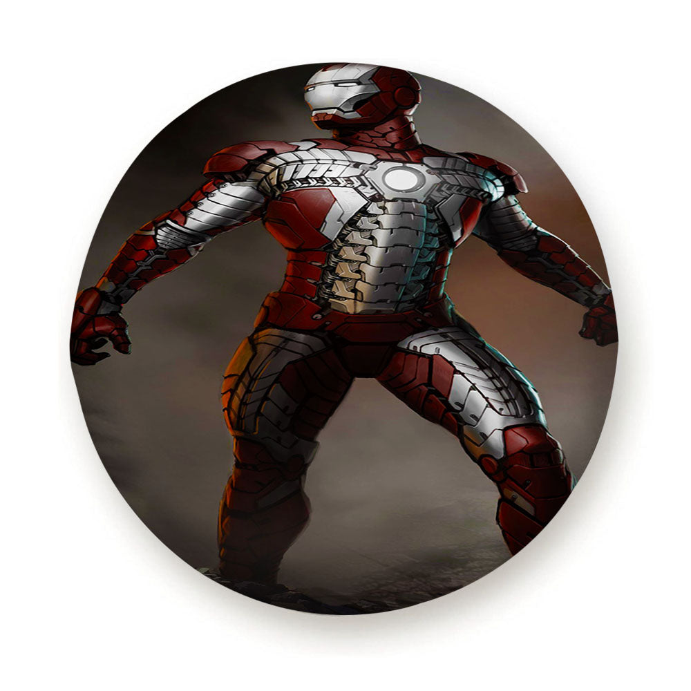 Iron Man Mark V Comic Tire Cover