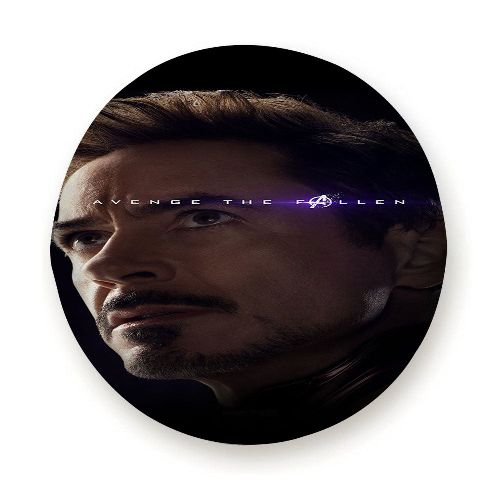 Iron Man Marvel Avengers Endgame Hero Poster Art Tire Cover