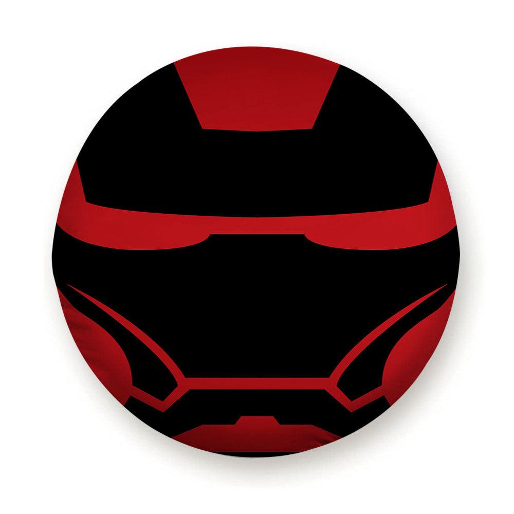 Iron Man Mask Logo Tire Cover
