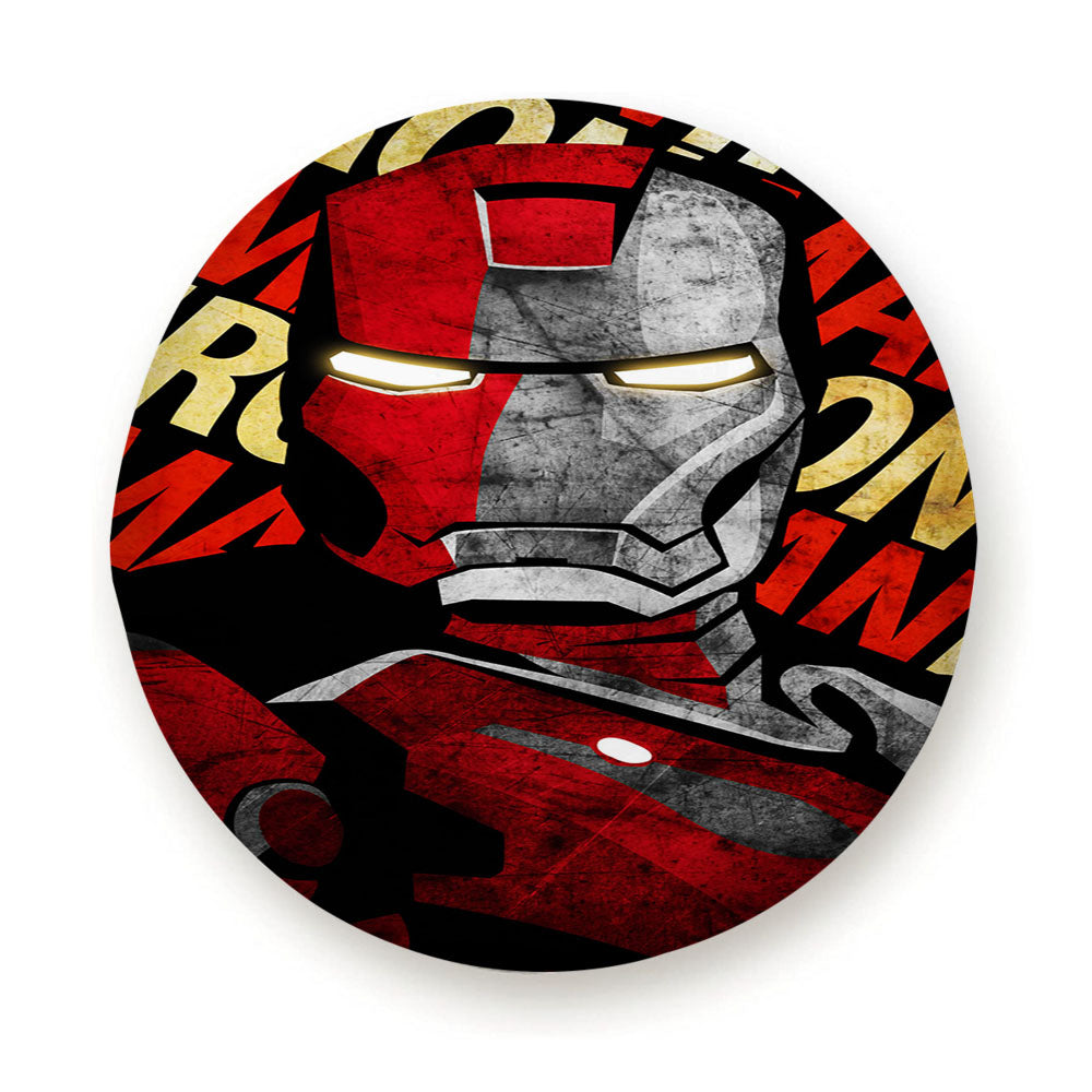 Iron Man Minimalistic Tire Cover
