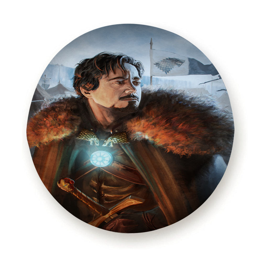 Iron Man Stark House Tire Cover