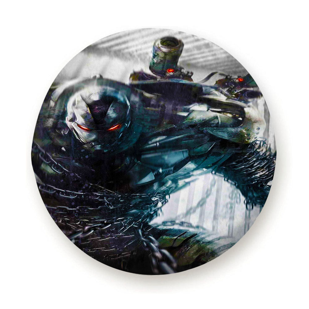 Iron Man War Machine Chained Tire Cover