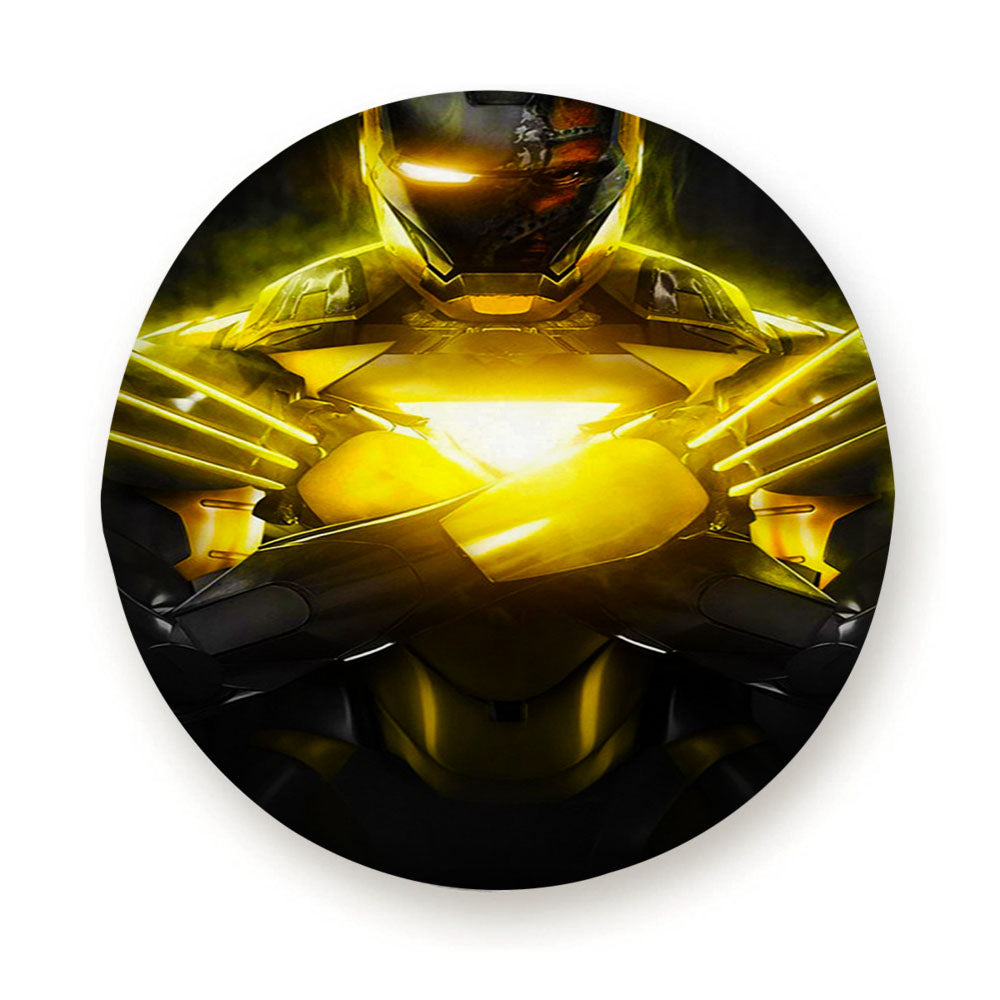 Iron Man Wolverine Tire Cover
