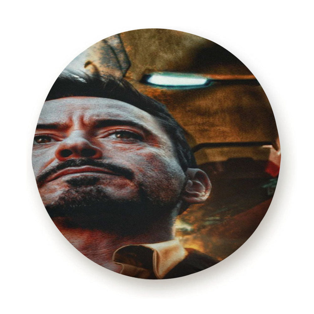 Ironman Tony Stark And His Armour Tire Cover