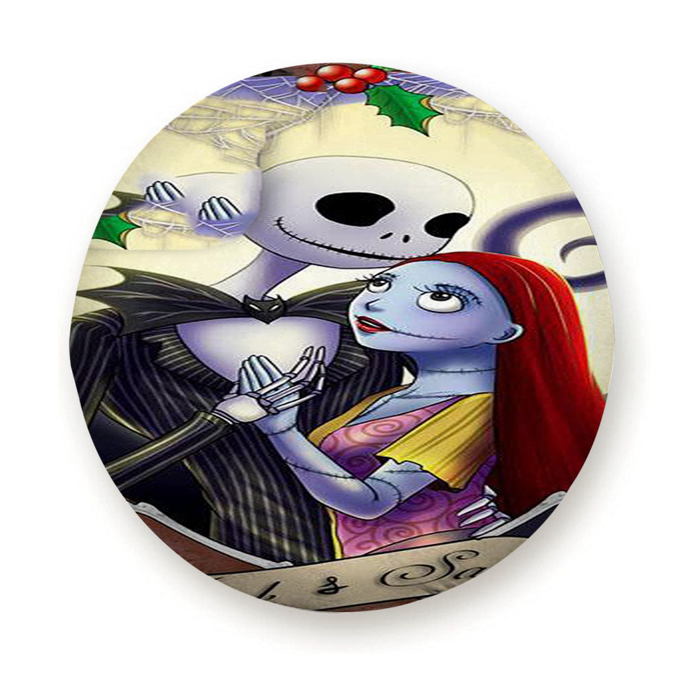 Jack And Sally Nightmare Tire Cover