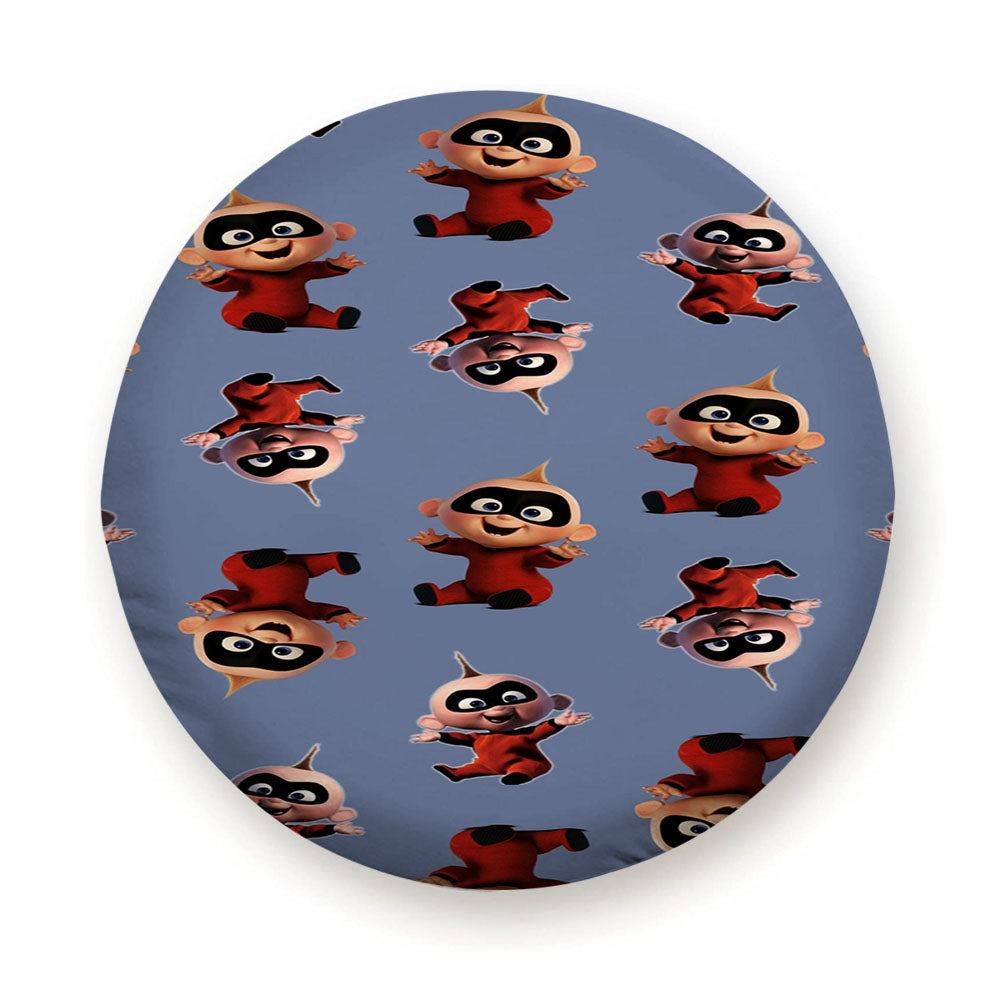 Jack Jack Incredibles 2 Pattern Art Tire Cover