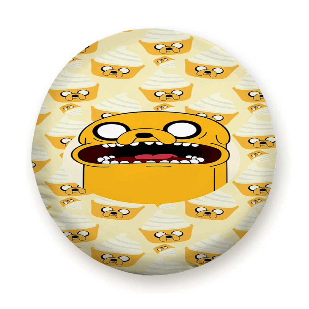 Jake Cake Pattern Tire Cover