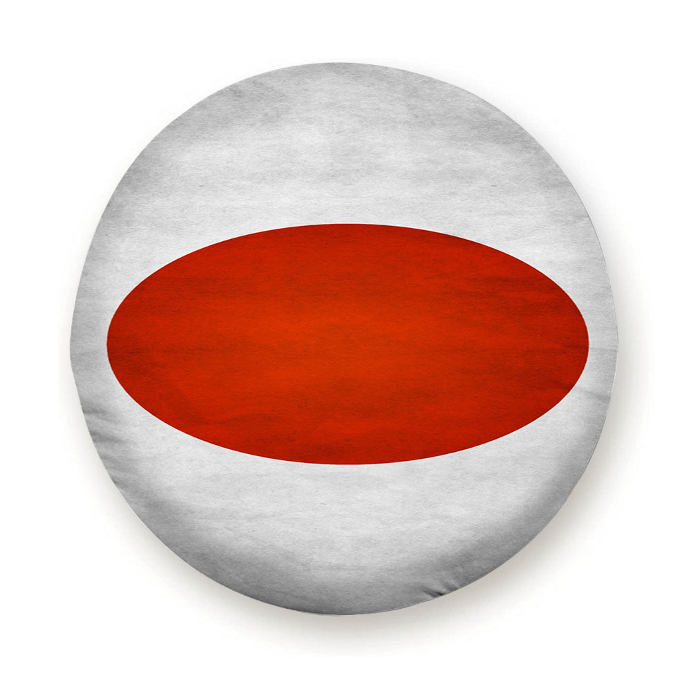 Japanese Flag Tire Cover