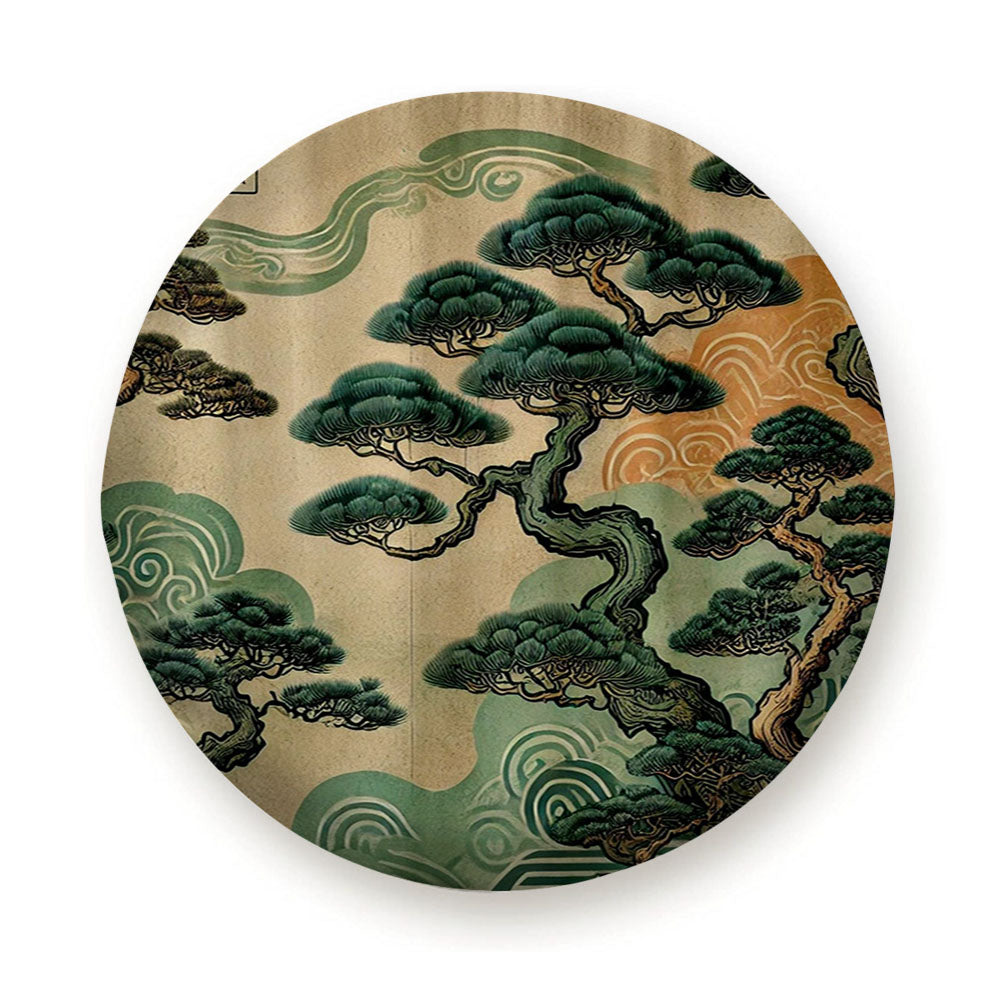 Japanese Pine Tree Tire Cover