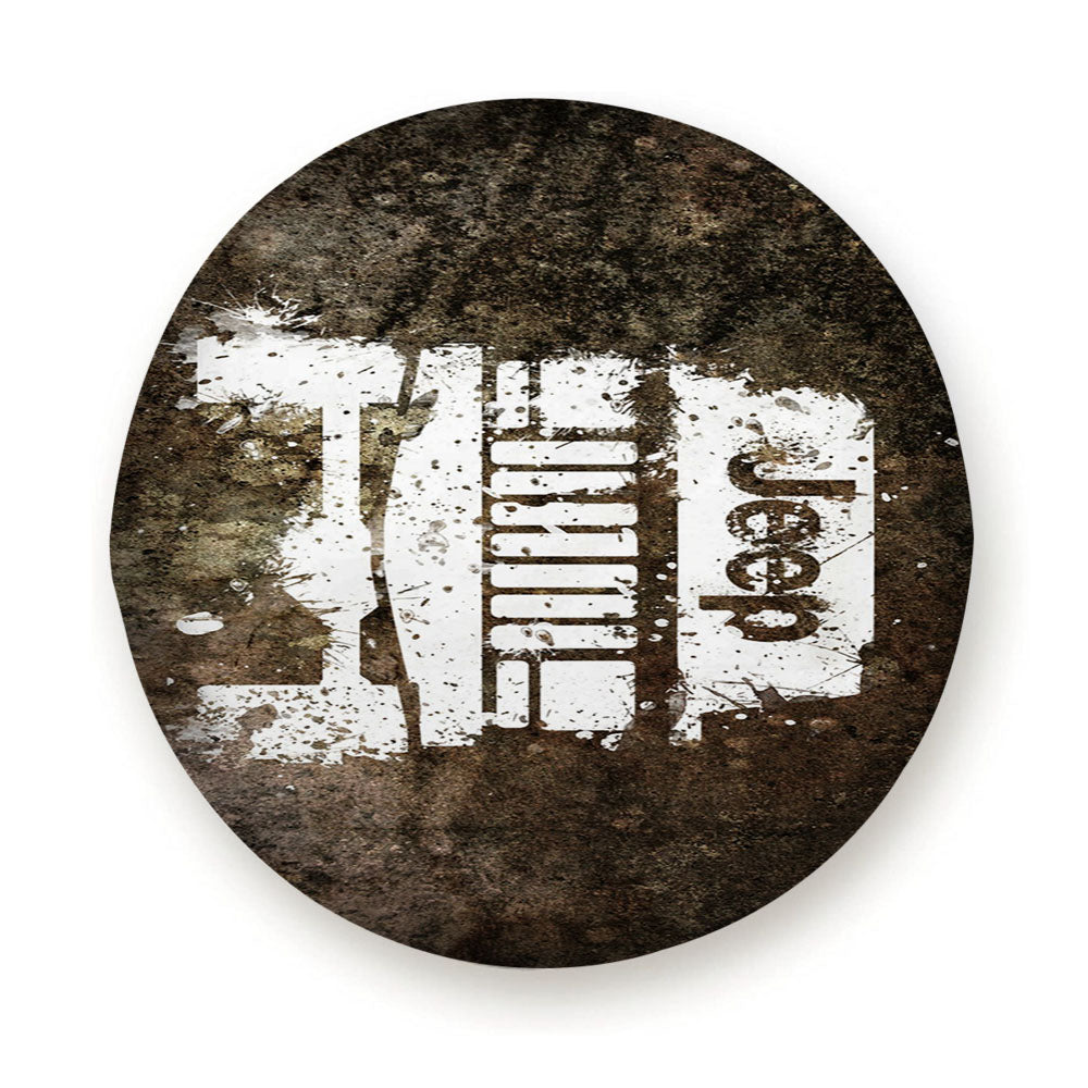 Jeep Sand Graffiti Tire Cover