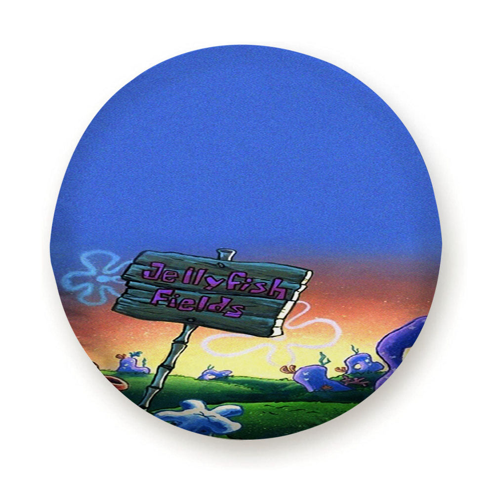 Jellyfish Fields Spongebob Tire Cover