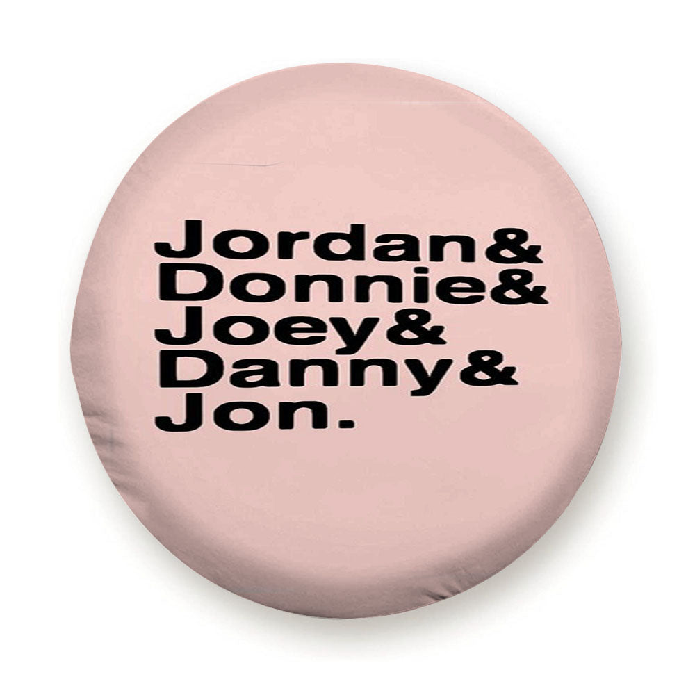 Joey Mcintyre Jordan Knight Donnie Wahlberg Boy Band Fandom Nkotb Tire Cover