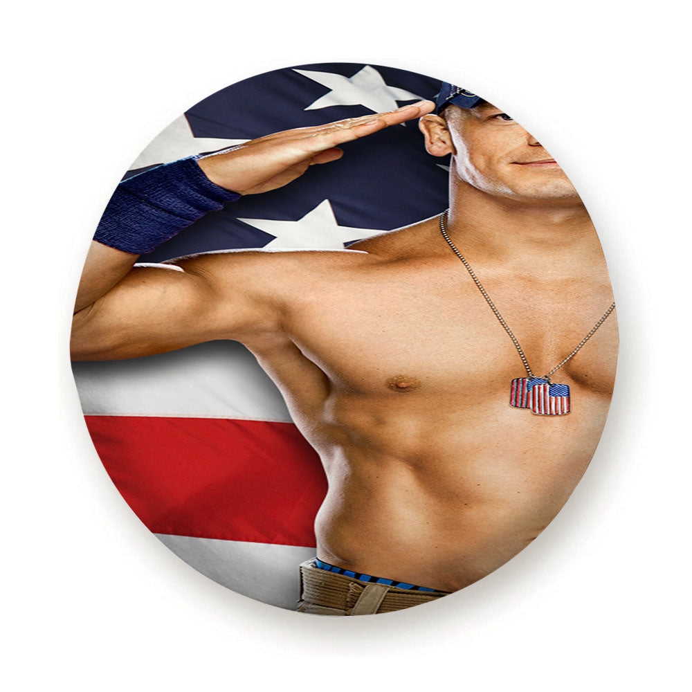 John Cena American Flag Wwe Tire Cover