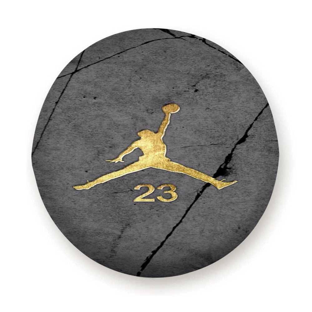 Jordan Gold Marble Tire Cover