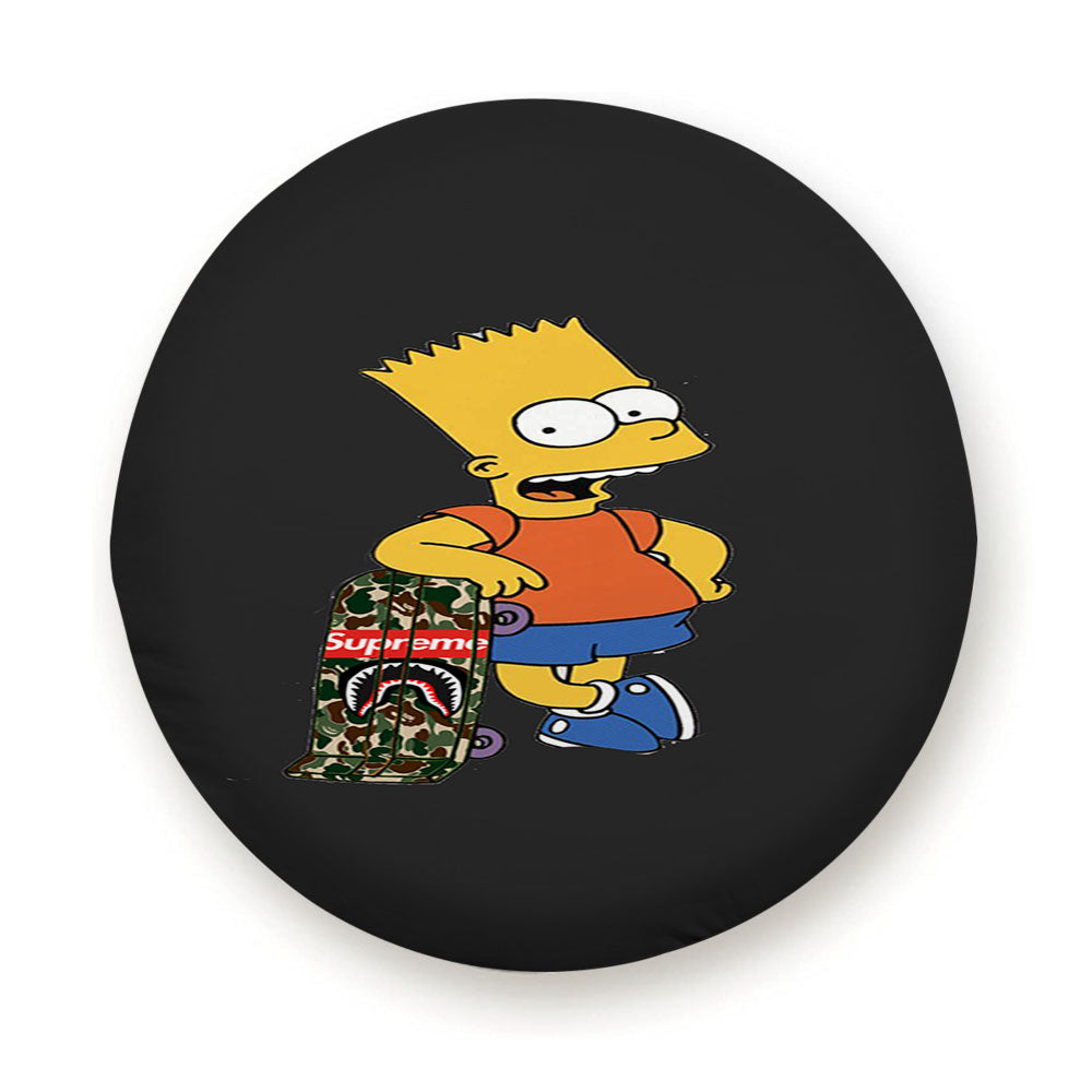 Joy Rich Bart Simpson Tire Cover