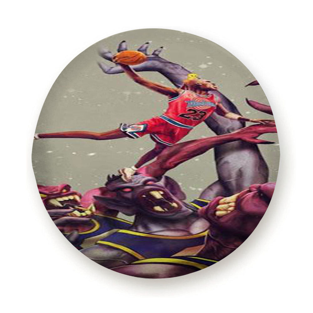 Jumping Style Air Jordan Tire Cover