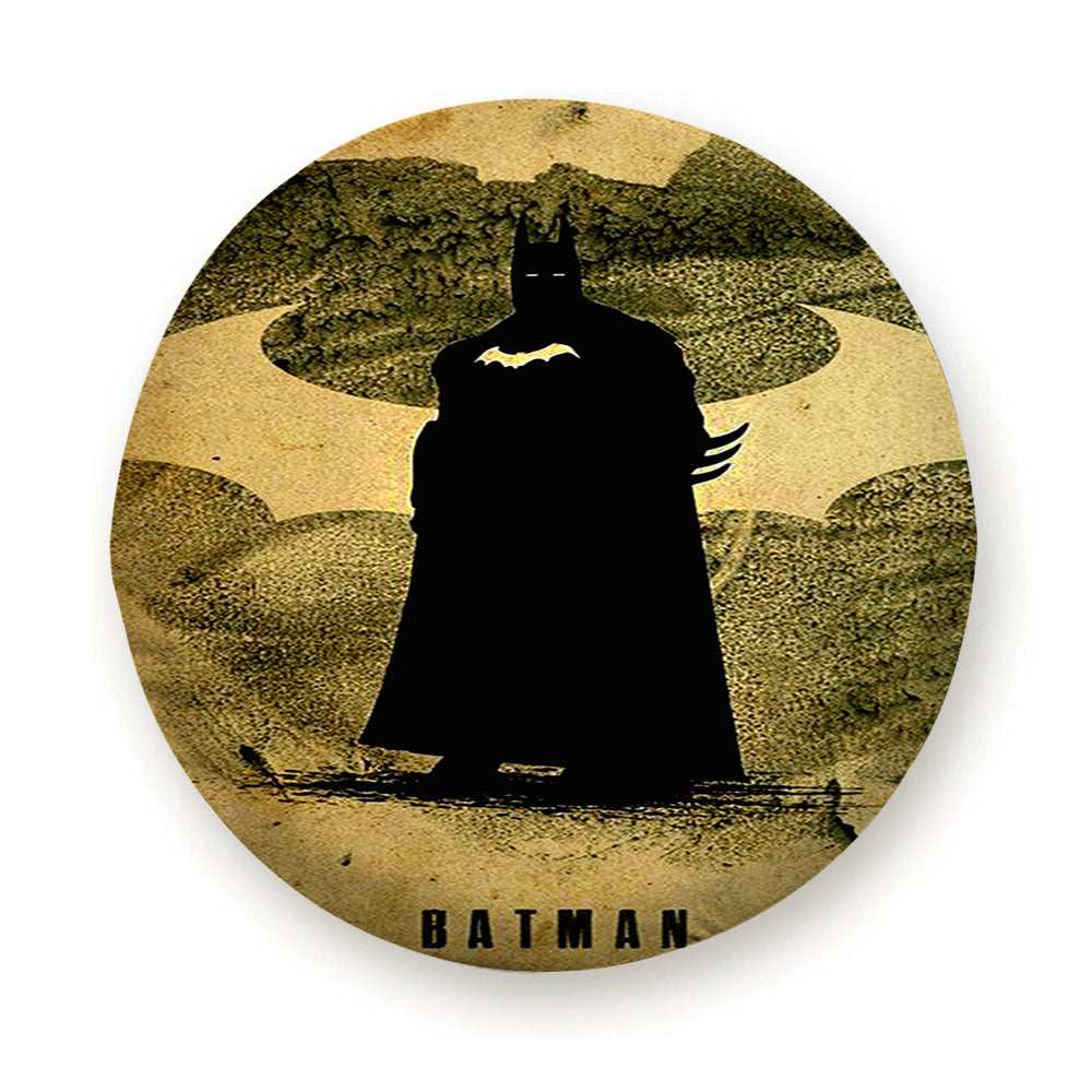Justice League Silhouette Posters Batman Tire Cover