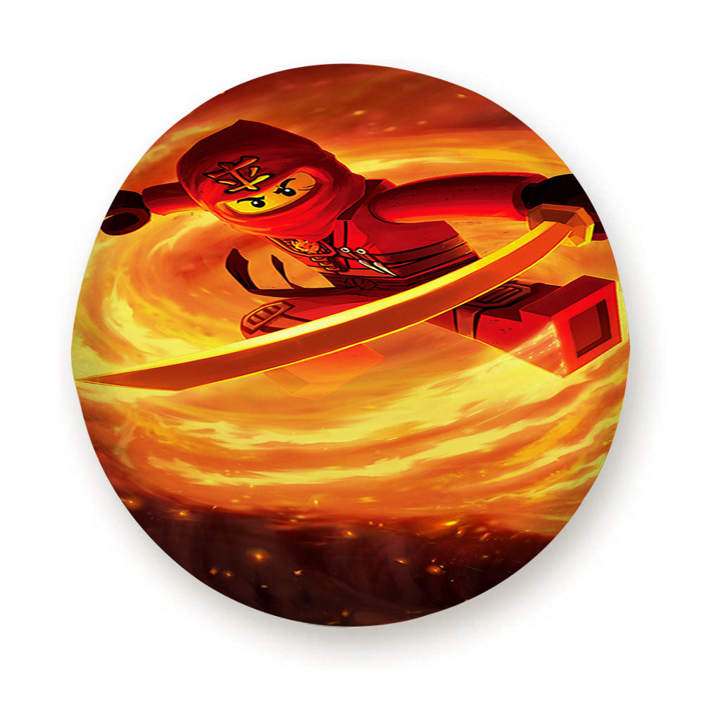 Kai Lego Red Ninjago Tire Cover