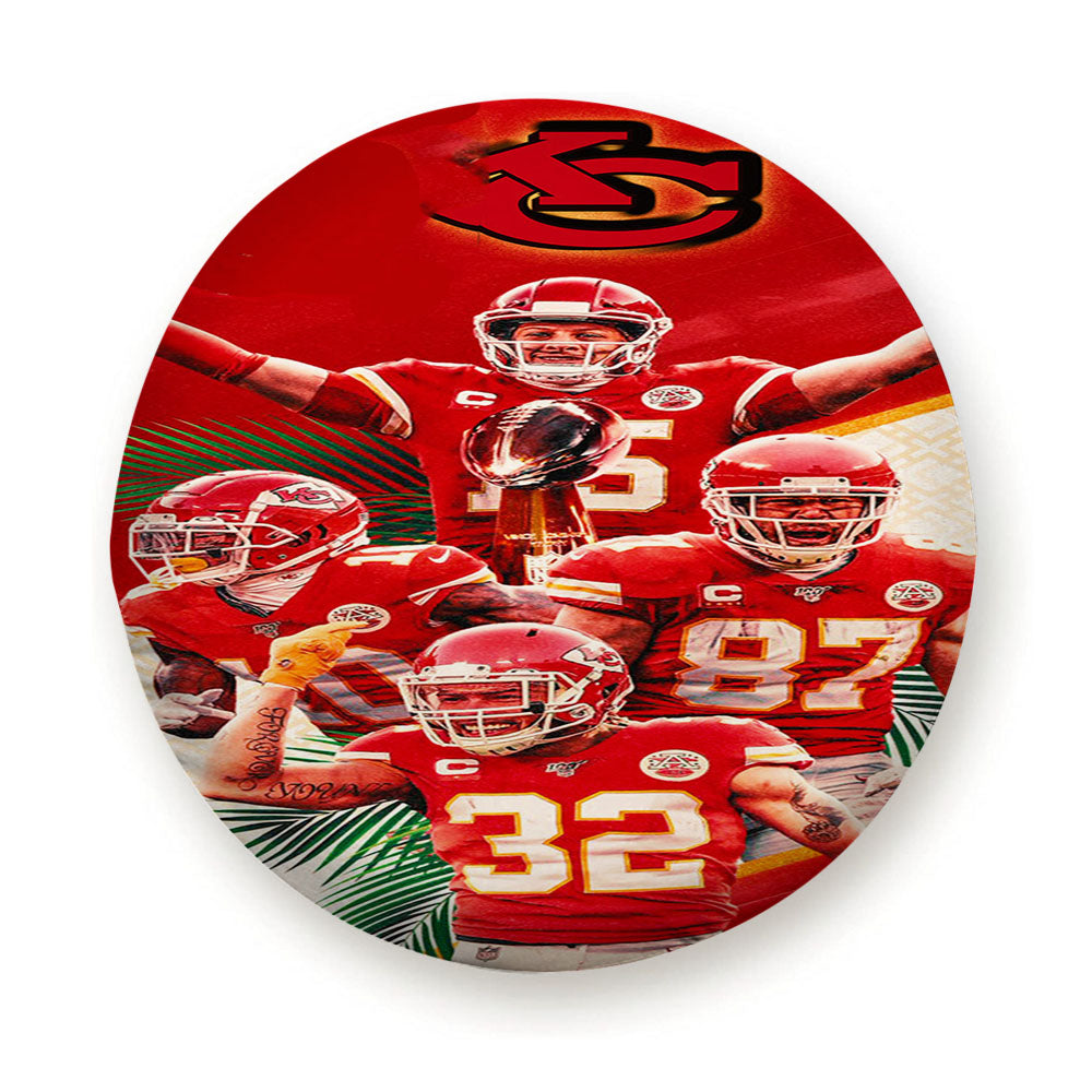 Kansas City Chiefs Logo Champions Tire Cover