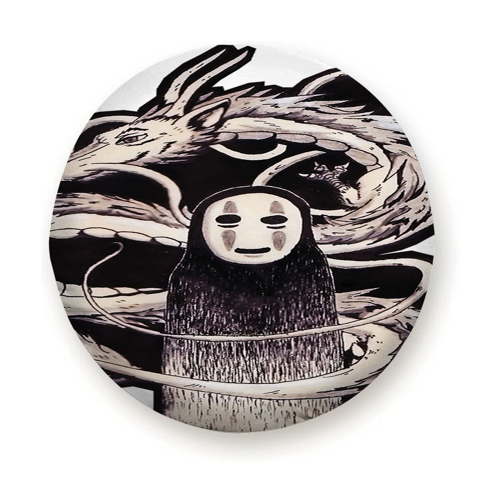 Kaonashi And The Dragon Tire Cover