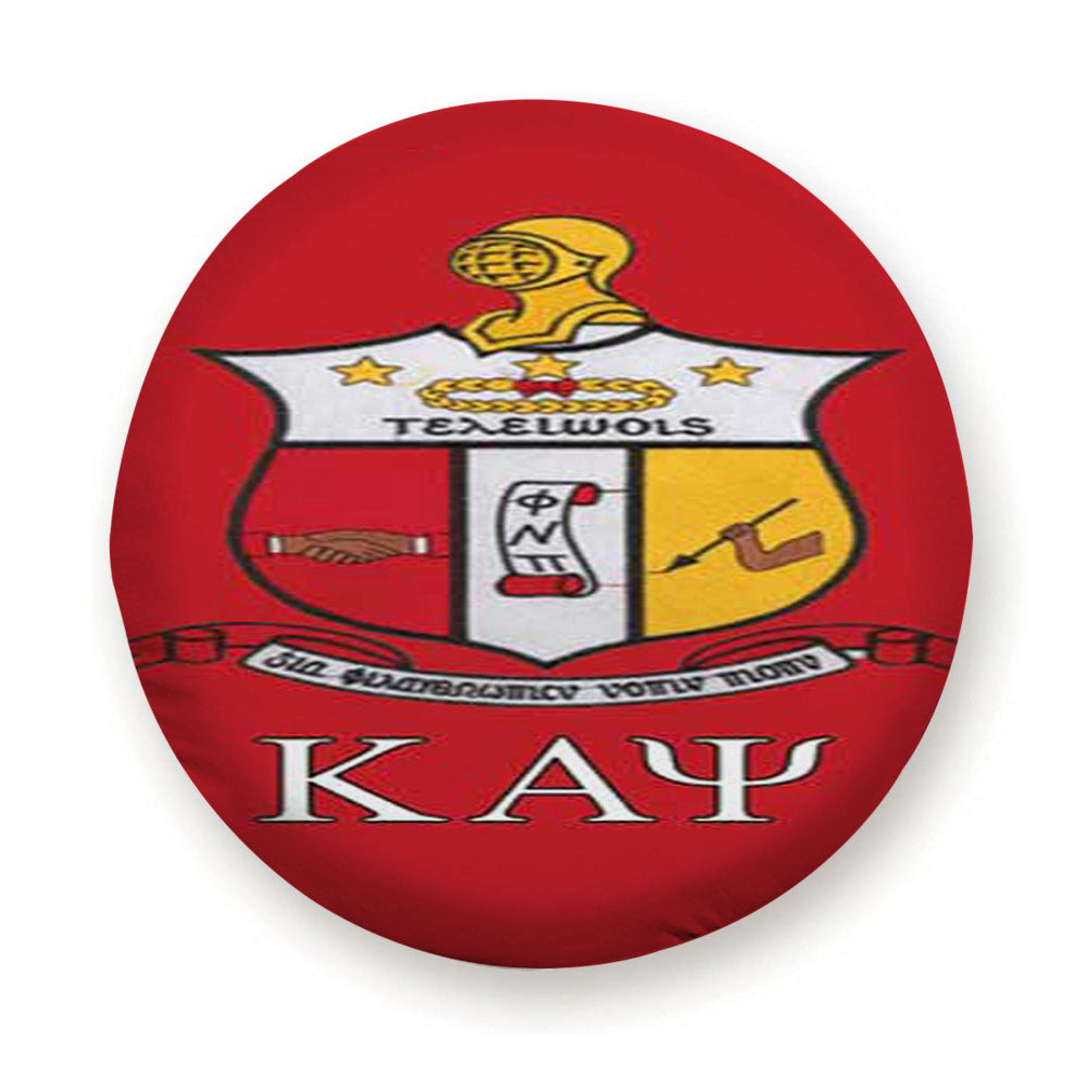 Kappa Alpha Psi Red Crest Tire Cover