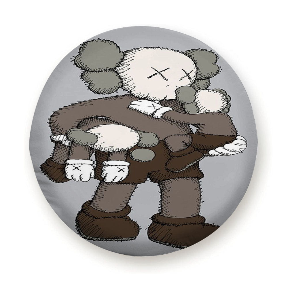 Kaws And Child Tire Cover