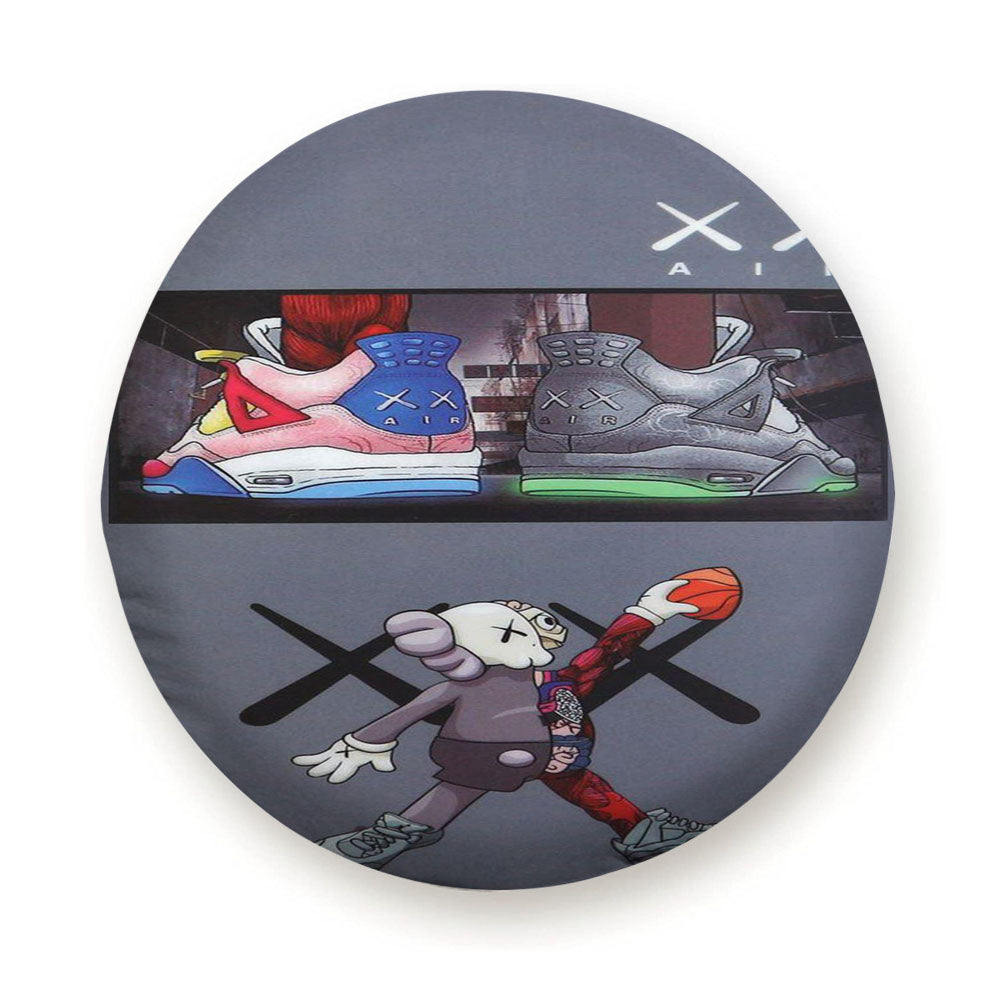 Kaws Jump Air Wallpaper Tire Cover