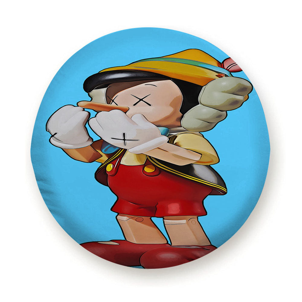 Kaws Pinocchio Tire Cover