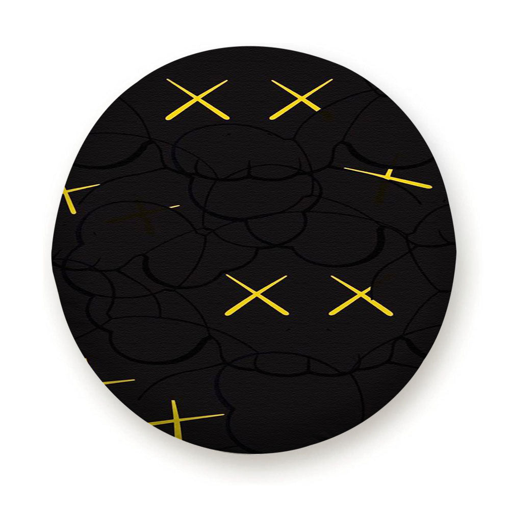 Kaws Pop Art X Marshmello Pattern Tire Cover