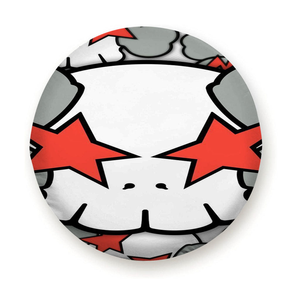 Kaws Star Pattern Tire Cover