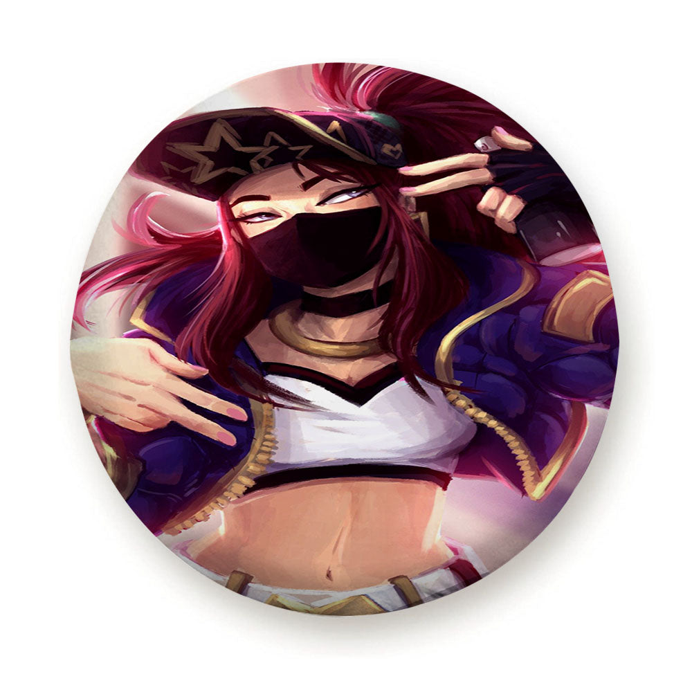 Kda Akali League Of Legends Tire Cover