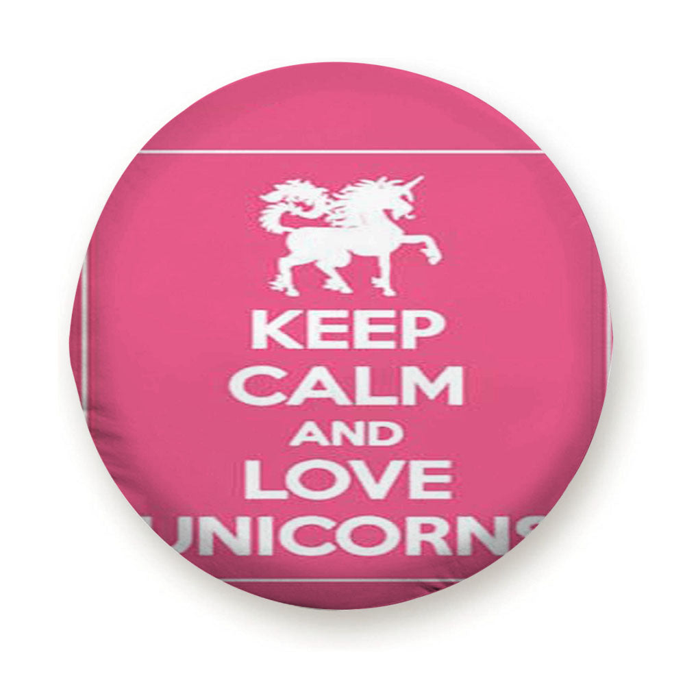 Keep Calm Love Unicorns Tire Cover