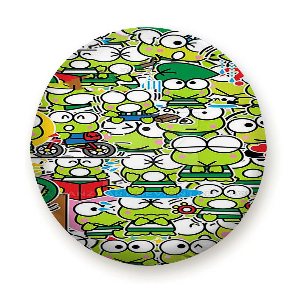 Keroppi Collage Tire Cover