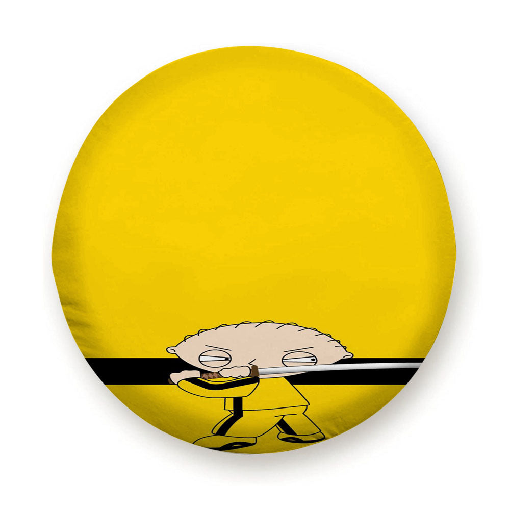 Kill Bill Lois Family Guy Tire Cover