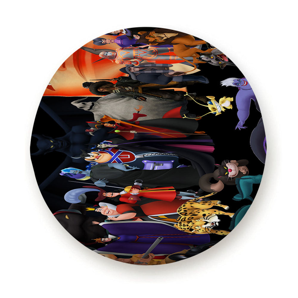 Kingdom Hearts Disney Villains Tire Cover