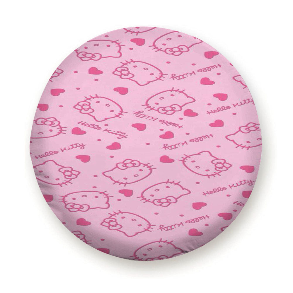 Kitty Pink Hello Kitty Pattern Tire Cover
