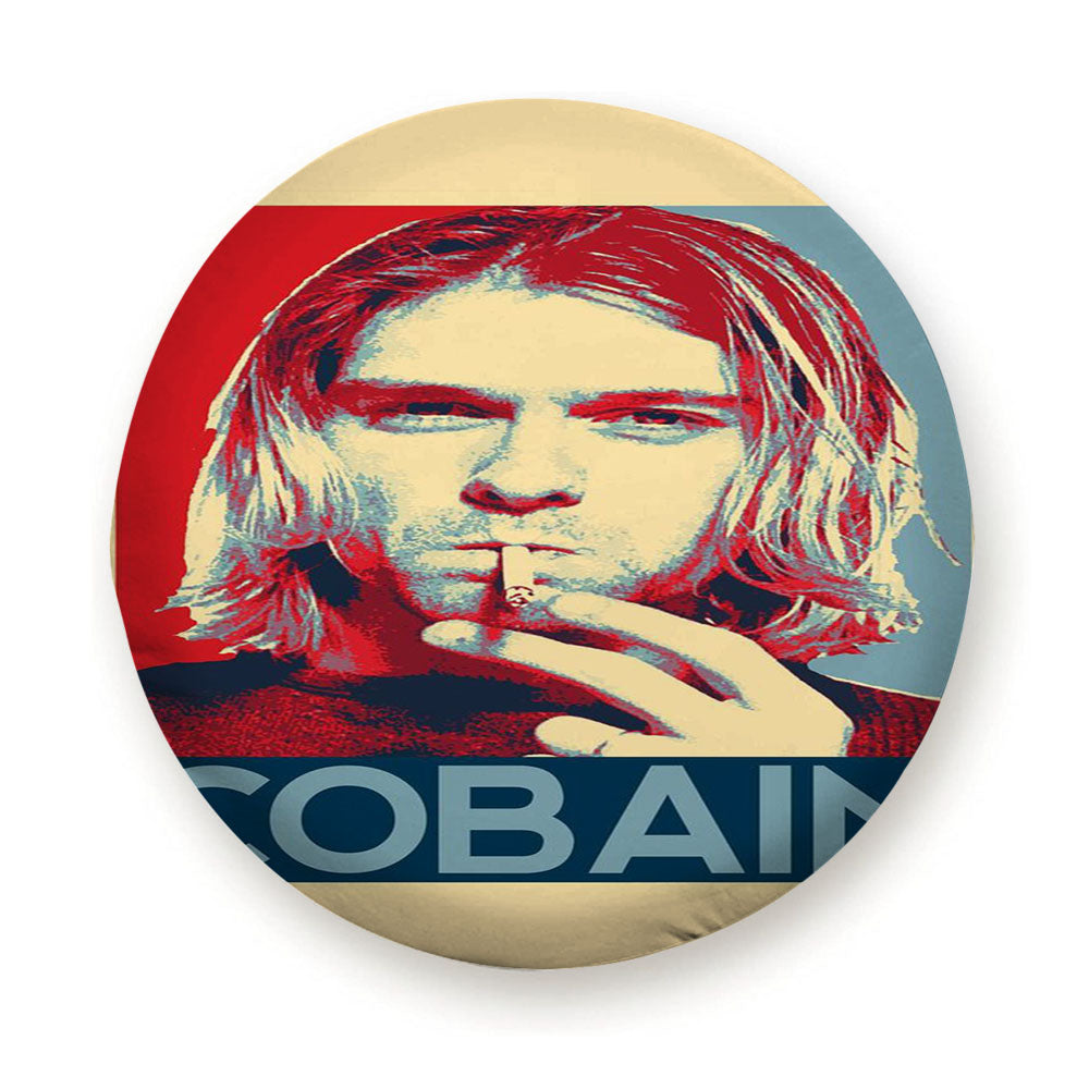 Kurtcobain Obey Style Tire Cover