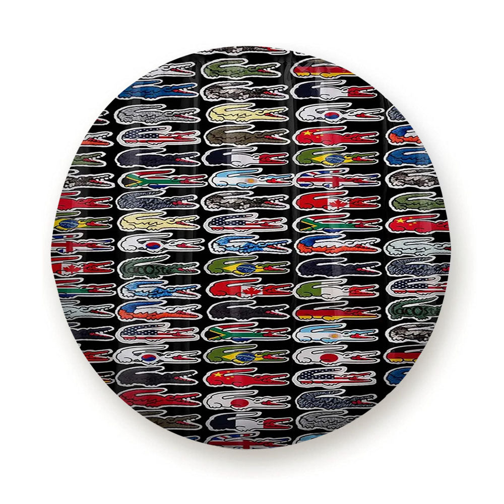 Lacoste World Flag Tire Cover