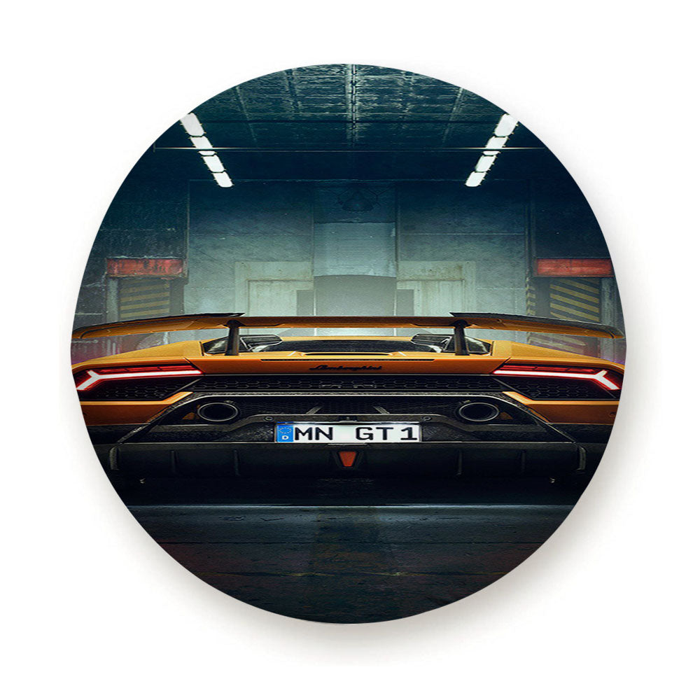 Lamborghini Car Drive Tire Cover