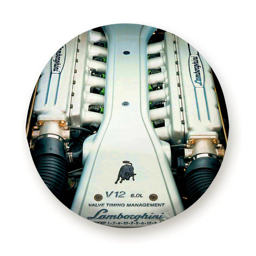 Lamborghini Engine V12 Tire Cover