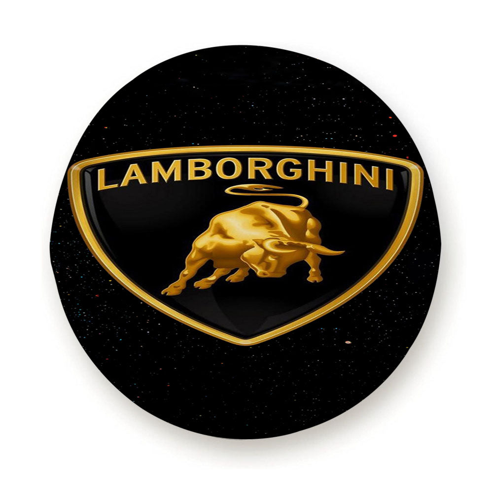 Lamborghini Gold Club Style Tire Cover