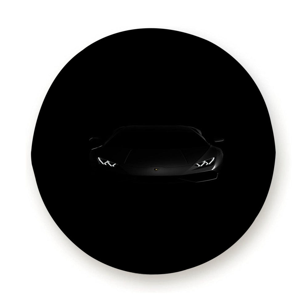 Lamborghini Huracan Black Dark Tire Cover
