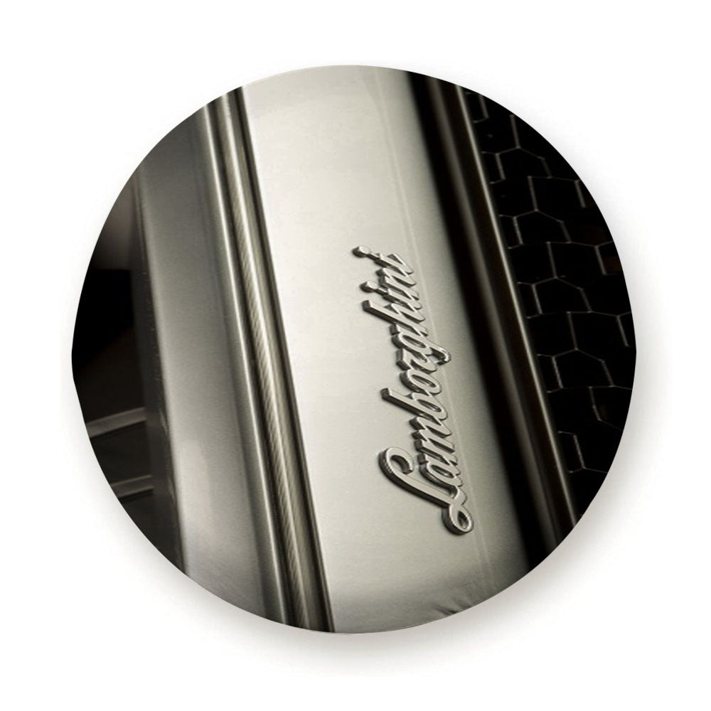 Lamborghini Huracan Emblem Interior Tire Cover