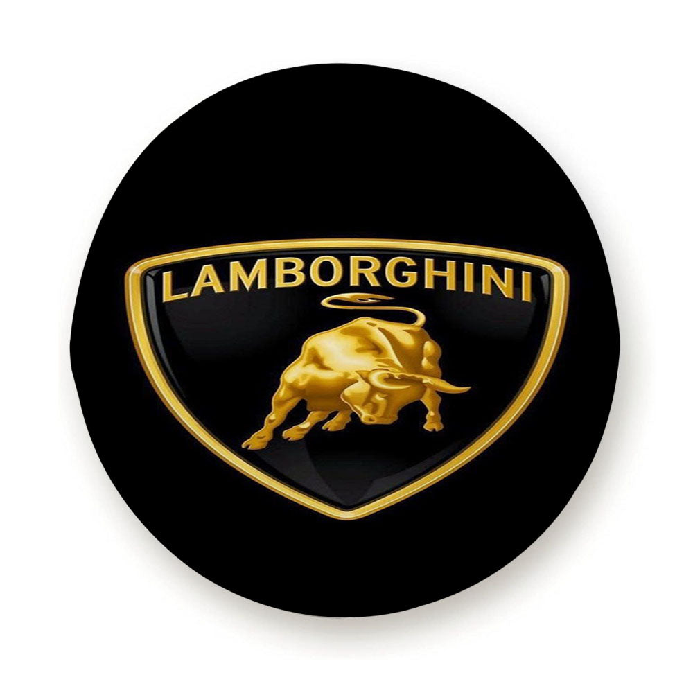 Lamborghini Logo Tire Cover
