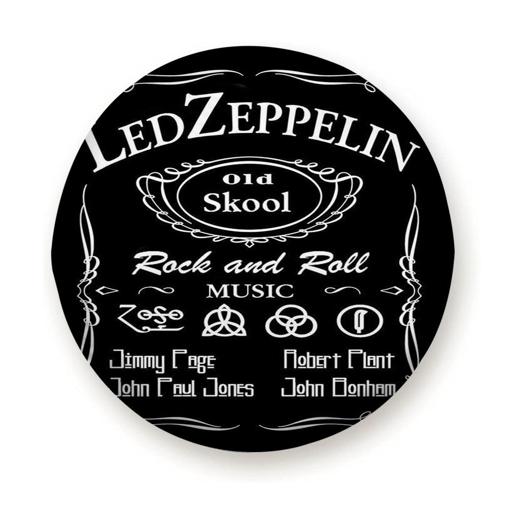 Led Zeppelin Rock N Roll Tire Cover