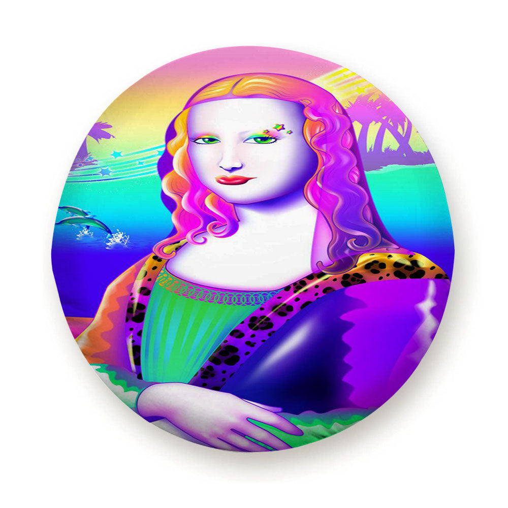 Legend Monalisa Aesthetic Potrait Art Tire Cover